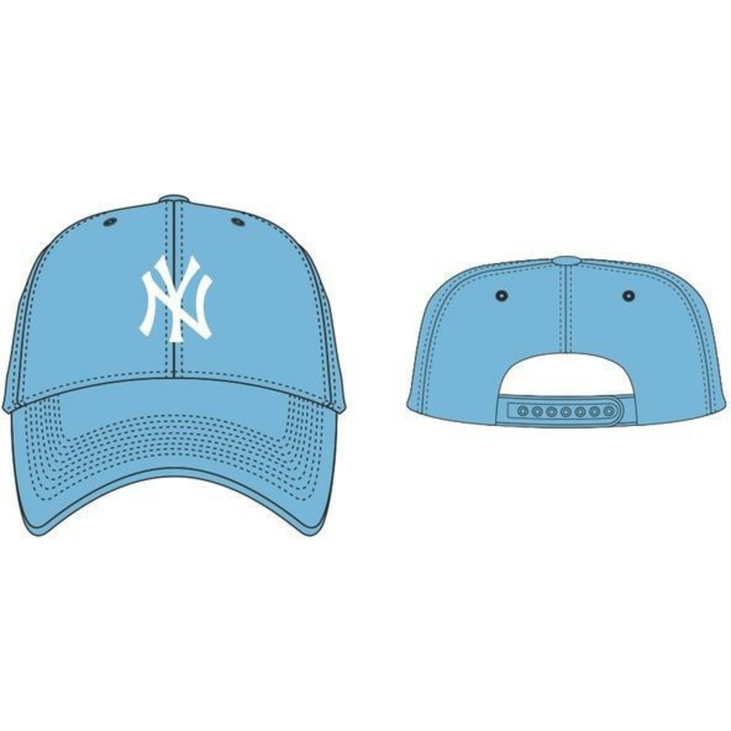 cappellino-visiera-curva-blu-chiaro-snapback-di-new-york-yankees-mlb-mvp-di-47-brand