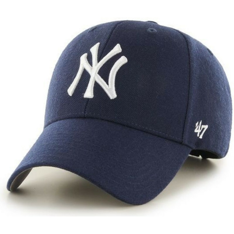 cappellino-visiera-curva-blu-marino-con-logo-bianco-snapback-di-new-york-yankees-mlb-mvp-di-47-brand