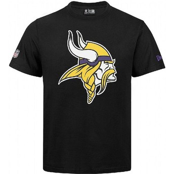 Maglietta maniche corte nera di Minnesota Vikings NFL di New Era