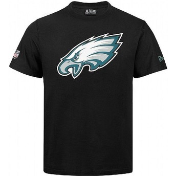 Maglietta maniche corte nera di Philadelphia Eagles NFL di New Era