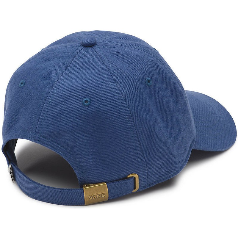 cappellino-visiera-curva-blu-marino-con-snoopy-skateboard-court-side-di-vans