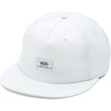 cappellino-visiera-piatta-bianco-snapback-helms-unstructured-di-vans