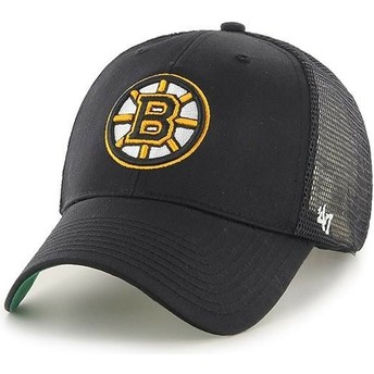 Cappellino trucker nero di Boston Bruins NHL MVP Branson di 47 Brand