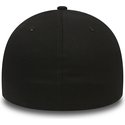 cappellino-visiera-curva-nero-con-logo-nero-aderente-39thirty-classic-di-new-york-yankees-mlb-di-new-era