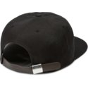 cappellino-visiera-piatta-nero-regolabile-con-logo-dorato-stone-battery-golden-haze-di-volcom