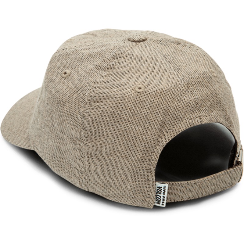 cappellino-visiera-curva-grigio-regolabile-pixel-stone-clay-di-volcom