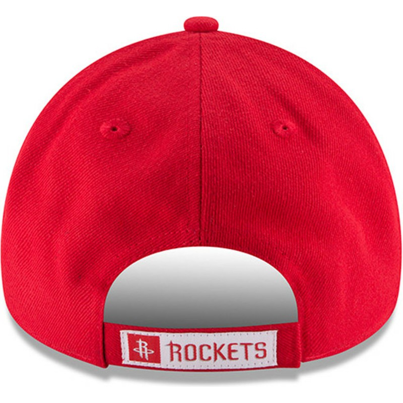 cappellino-visiera-curva-rosso-regolabile-9forty-the-league-di-houston-rockets-nba-di-new-era
