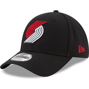 Cappellino visiera curva nero regolabile 9FORTY The League di Portland Trail Blazers NBA di New Era