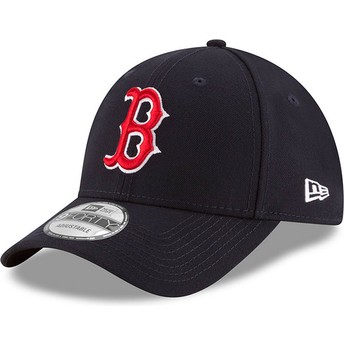 Cappellino visiera curva blu marino regolabile 9FORTY The League di Boston Red Sox MLB di New Era