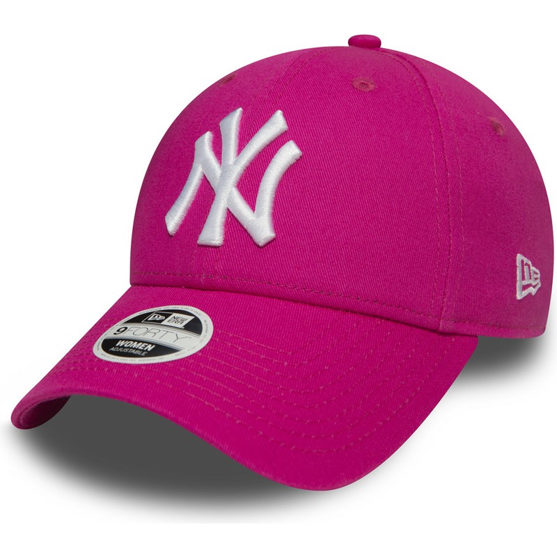 cappellino ny rosa
