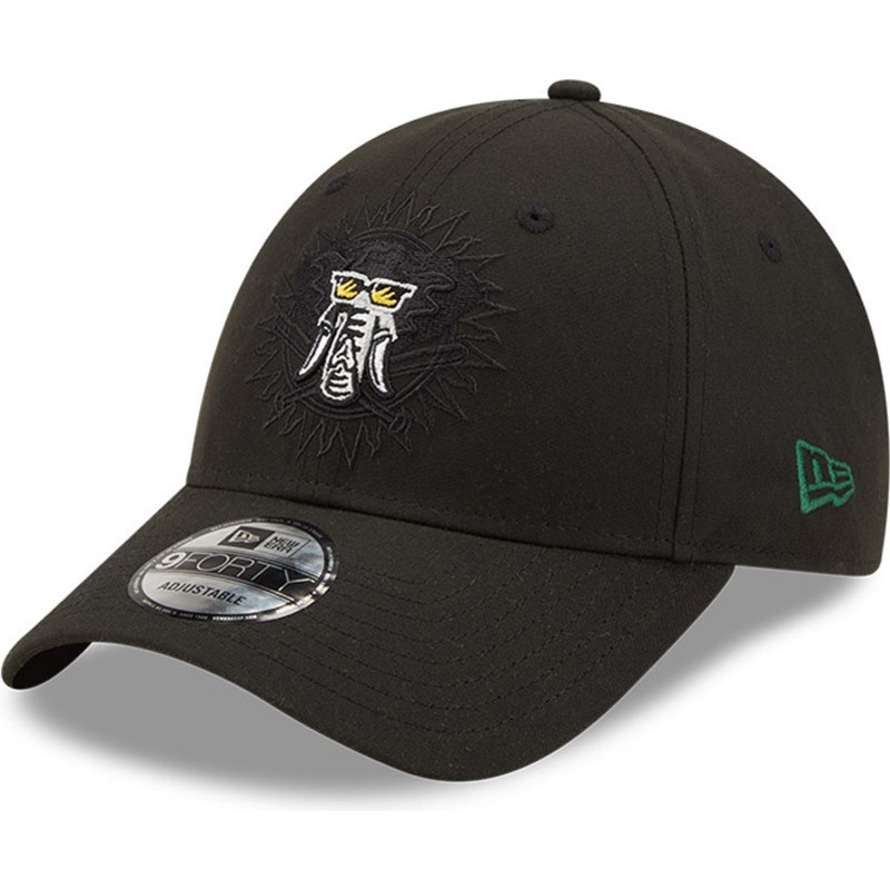 New Era Curved Brim 9FORTY Elemental Oakland Athletics MLB Black Snapback  Cap: Caphunters.it
