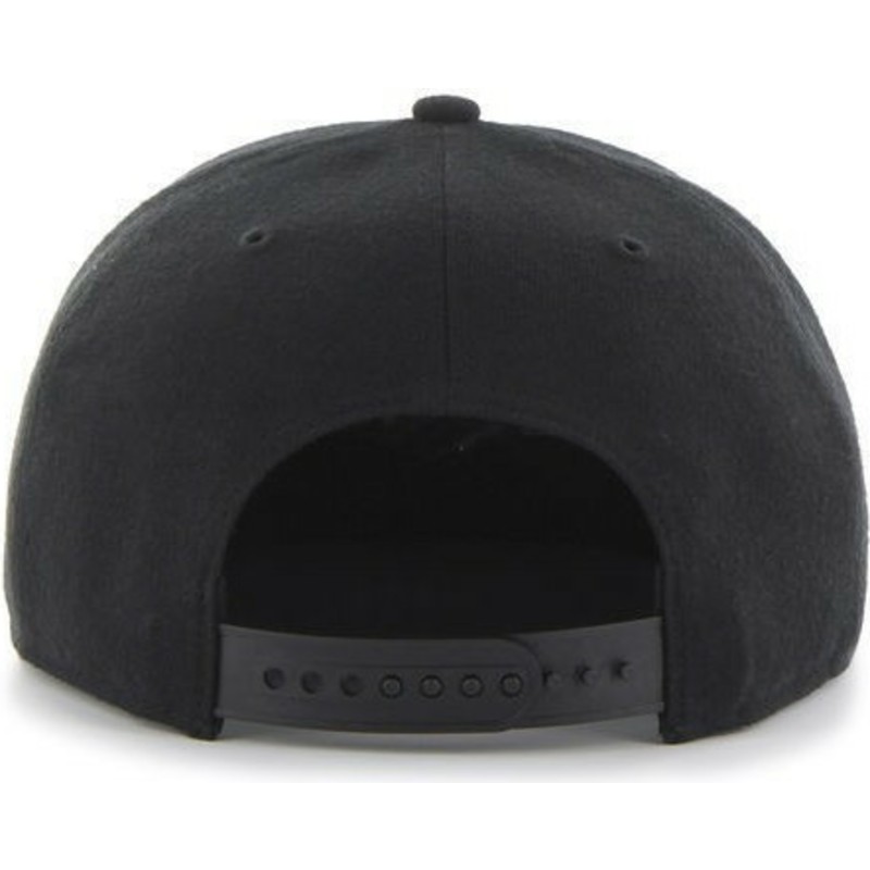 cappellino-visiera-piatta-nero-snapback-con-logo-nero-di-atlanta-braves-mlb-sure-shot-di-47-brand