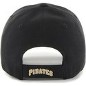 cappellino-visiera-curva-nero-di-pittsburgh-pirates-mlb-di-47-brand