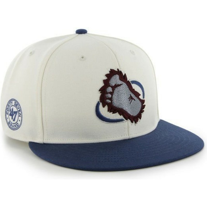 cappellino-visiera-piatta-bianco-e-blu-snapback-di-colorado-avalanche-nhl-di-47-brand