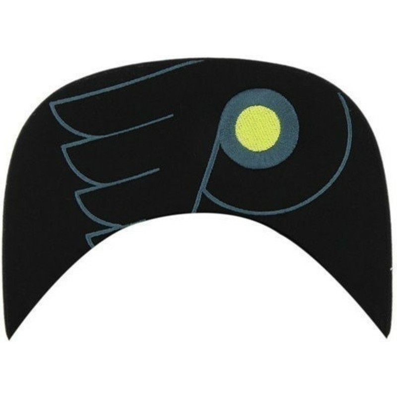 cappellino-visiera-piatta-nero-snapback-con-logo-lettere-di-philadelphia-flyers-nhl-di-47-brand