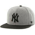 cappellino-visiera-piatta-grigio-snapback-di-mlb-new-york-yankees-di-47-brand