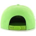 cappellino-visiera-piatta-verde-con-logo-nero-snapback-tinta-unita-di-mlb-new-york-yankees-di-47-brand