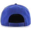 cappellino-visiera-piatta-blu-snapback-tinta-unita-con-logo-laterale-di-mlb-chicago-cubs-di-47-brand