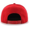 cappellino-visiera-piatta-rosso-snapback-tinta-unita-con-logo-laterale-di-mlb-cincinnati-reds-di-47-brand