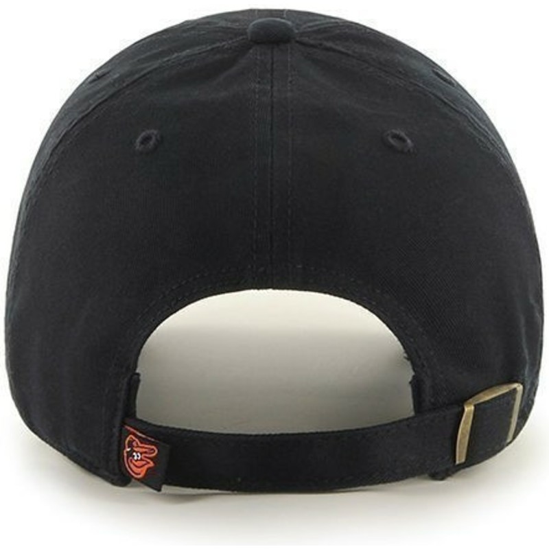 cappellino-visiera-curva-nero-con-logo-frontale-di-mlb-baltimore-orioles-di-47-brand